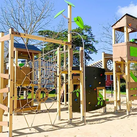キャンプ場 Mobil Confortable Pour 4 Personnes Avec Terrasse - Api-1-52-1542 *